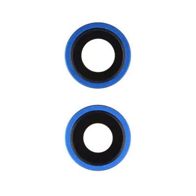 Rear Camera Lens with Bracket for iPhone 13 / 13 Mini Blue