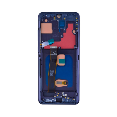 OLED and Digitizer Assembly for Samsung Galaxy S20 Ultra / S20 Ultra 5G Cosmic Black (With Frame) (Aftermarket)