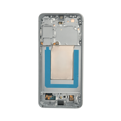 OLED and Digitizer Assembly for Samsung Galaxy S25 FE (with Frame) Jetblack / Navy (Refurbished)