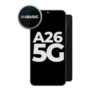 LCD and Digitizer Assembly for Samsung Galaxy A26 5G (A266) (2025) Black (with Frame) (Aftermarket)