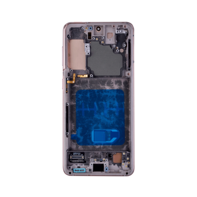 OLED and Digitizer Assembly for Samsung Galaxy S21 5G Phantom Violet (With Frame) (Aftermarket)