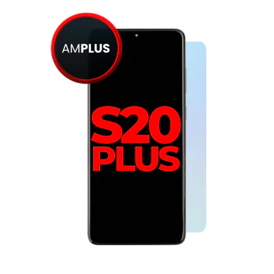 OLED and Digitizer Assembly for Samsung Galaxy S20 Plus 5G Cloud Blue (With Frame) (Aftermarket)