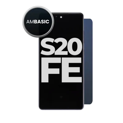 LCD and Digitizer Assembly for Samsung Galaxy S20 FE 5G Cloud Navy (With Frame) (Aftermarket)