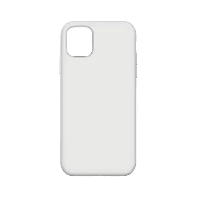 Silicone Phone Case for iPhone 15 Pro Max Grey (No Logo)