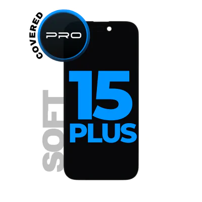 OLED and Digitizer Assembly for iPhone 15 Plus (OLED Soft) (Breakage Coverage)
