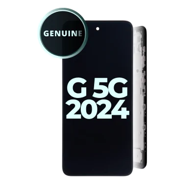 LCD and Digitizer Assembly for Motorola Moto G 5G (2024) (XT2417) (with Frame) (Genuine)