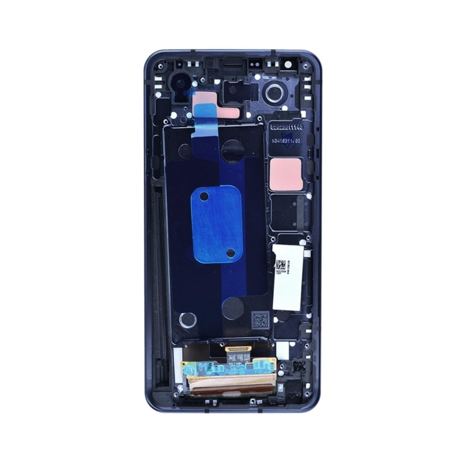 LCD and Digitizer Assembly for LG Stylo 5 Aurora Black (With Frame)
