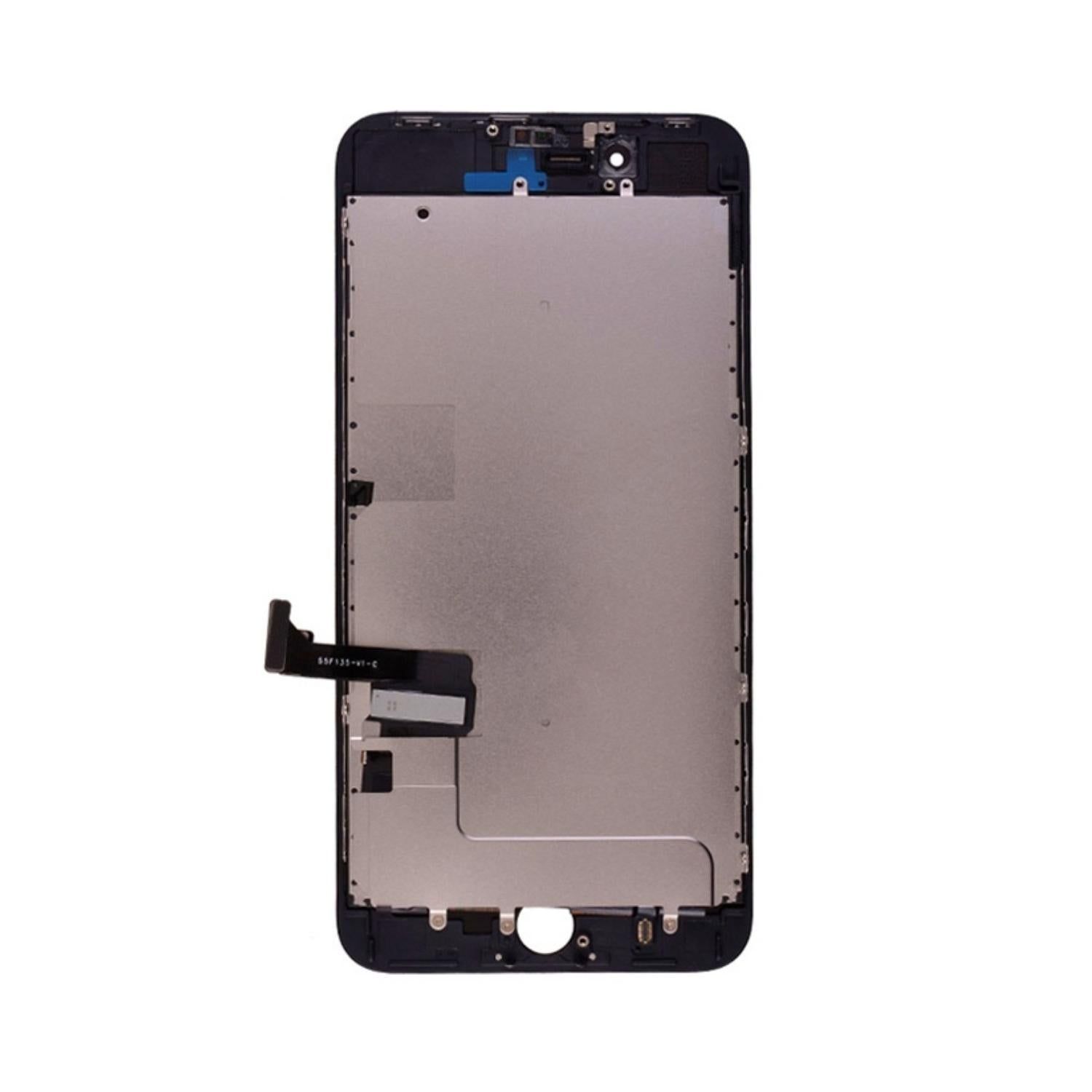 LCD and Digitizer Assembly for iPhone 8 Plus (iQ7) Black (Breakage Coverage)