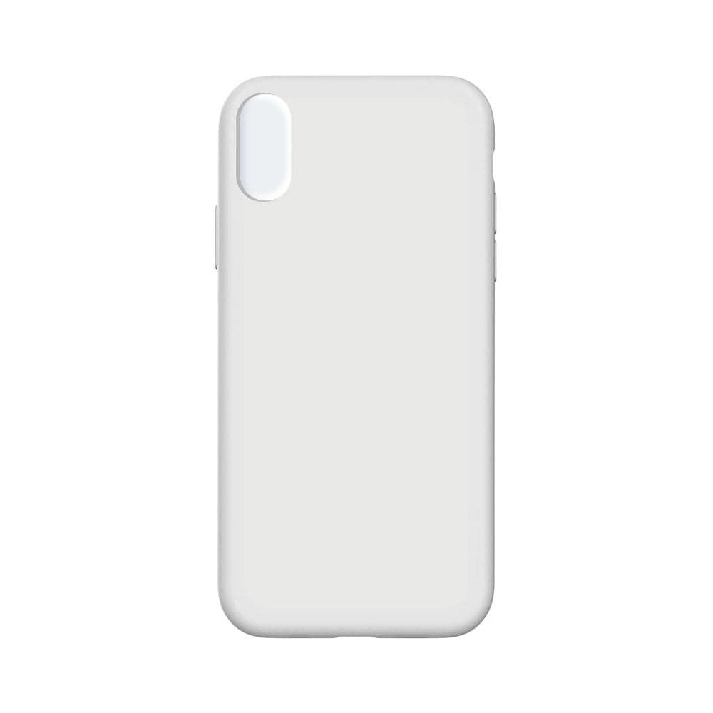 Silicone Phone Case for iPhone XS Max Grey (No Logo)