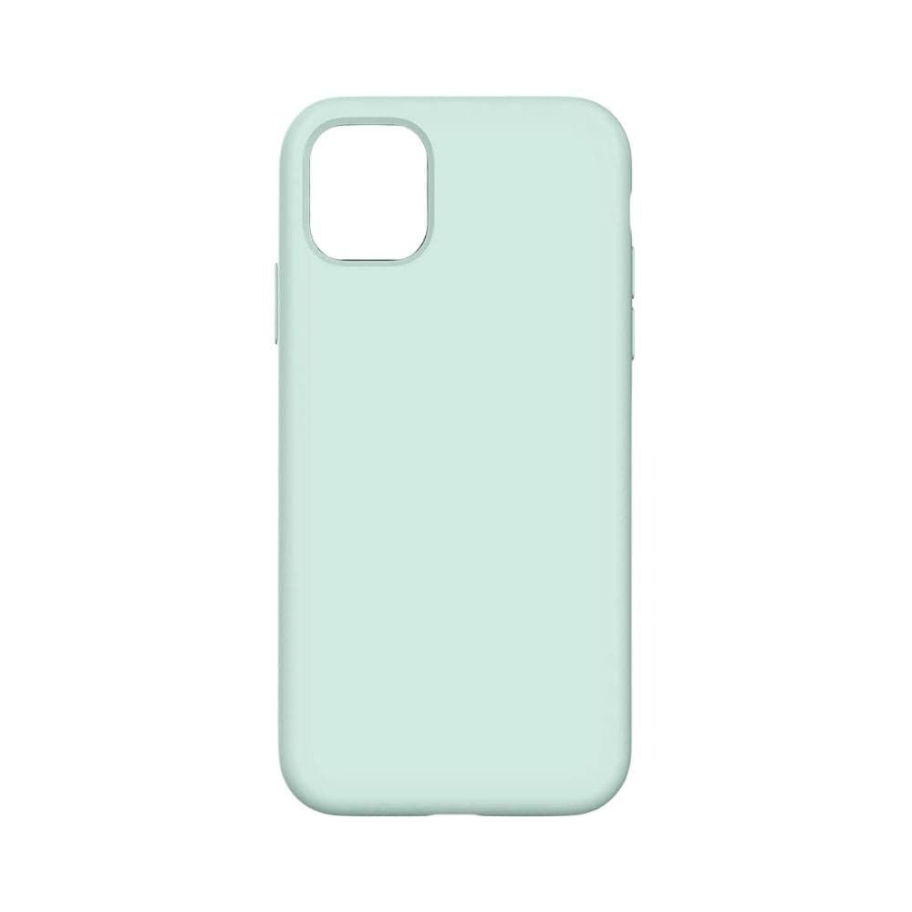 Silicone Phone Case for iPhone 13 Pro Max Light Green (No Logo)
