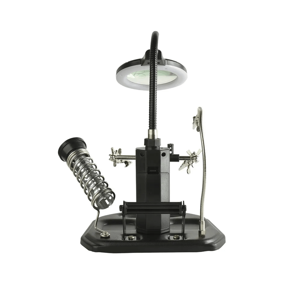 Magnifying Lamp with Auxiliary Clip (Best) (BST-308L)