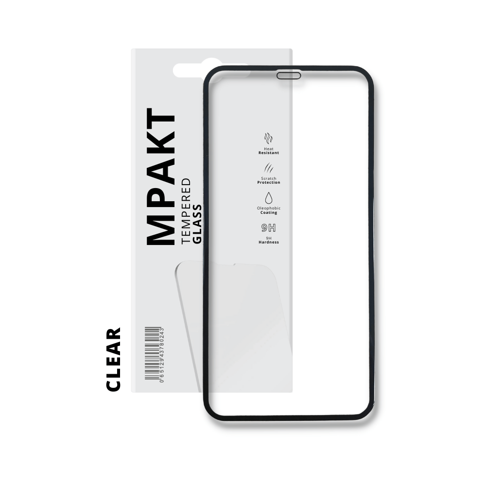 MPAKT Packaged Tempered Glass for iPhone XR / iPhone 11 (Clear)