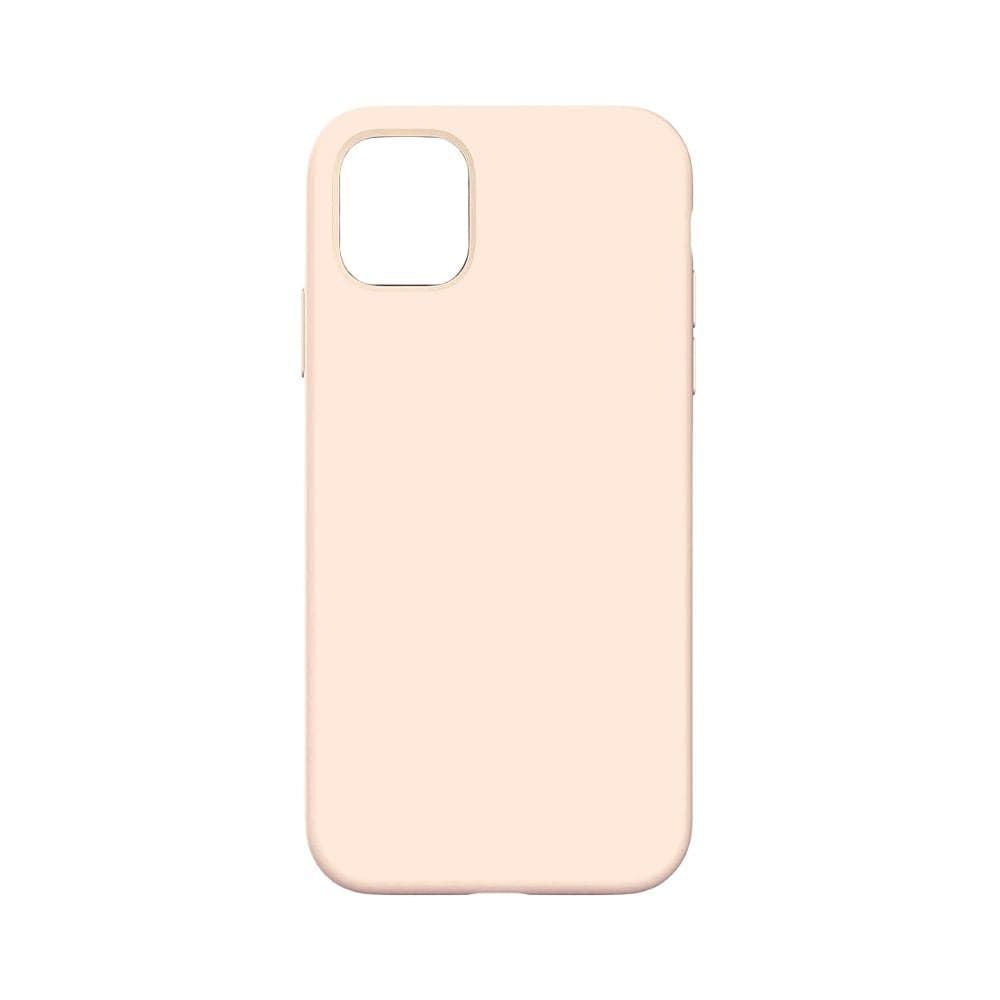Silicone Phone Case for iPhone 13 Pro Max Nude Pink (No Logo)