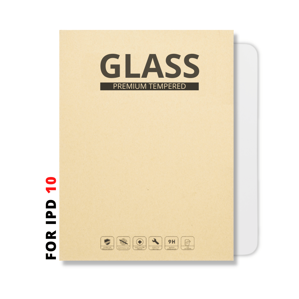 Packaged Tempered Glass for iPad 10 (2022) (Clear)
