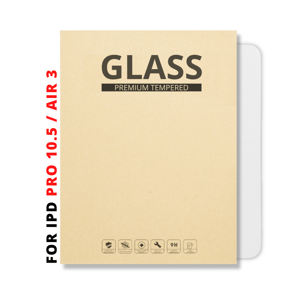 Packaged Tempered Glass for iPad Pro 10.5 / iPad Air 3 (Clear)