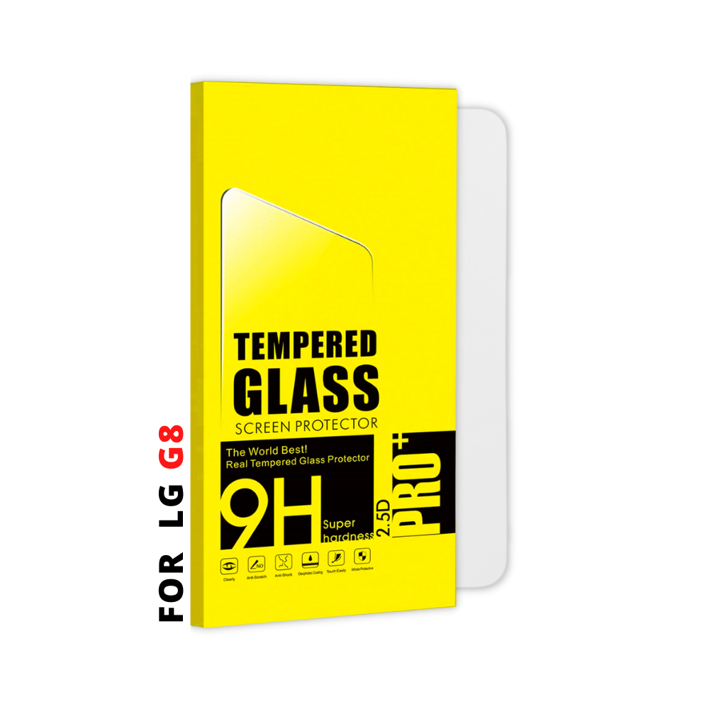 Packaged Tempered Glass for LG G8 ThinQ (Clear)