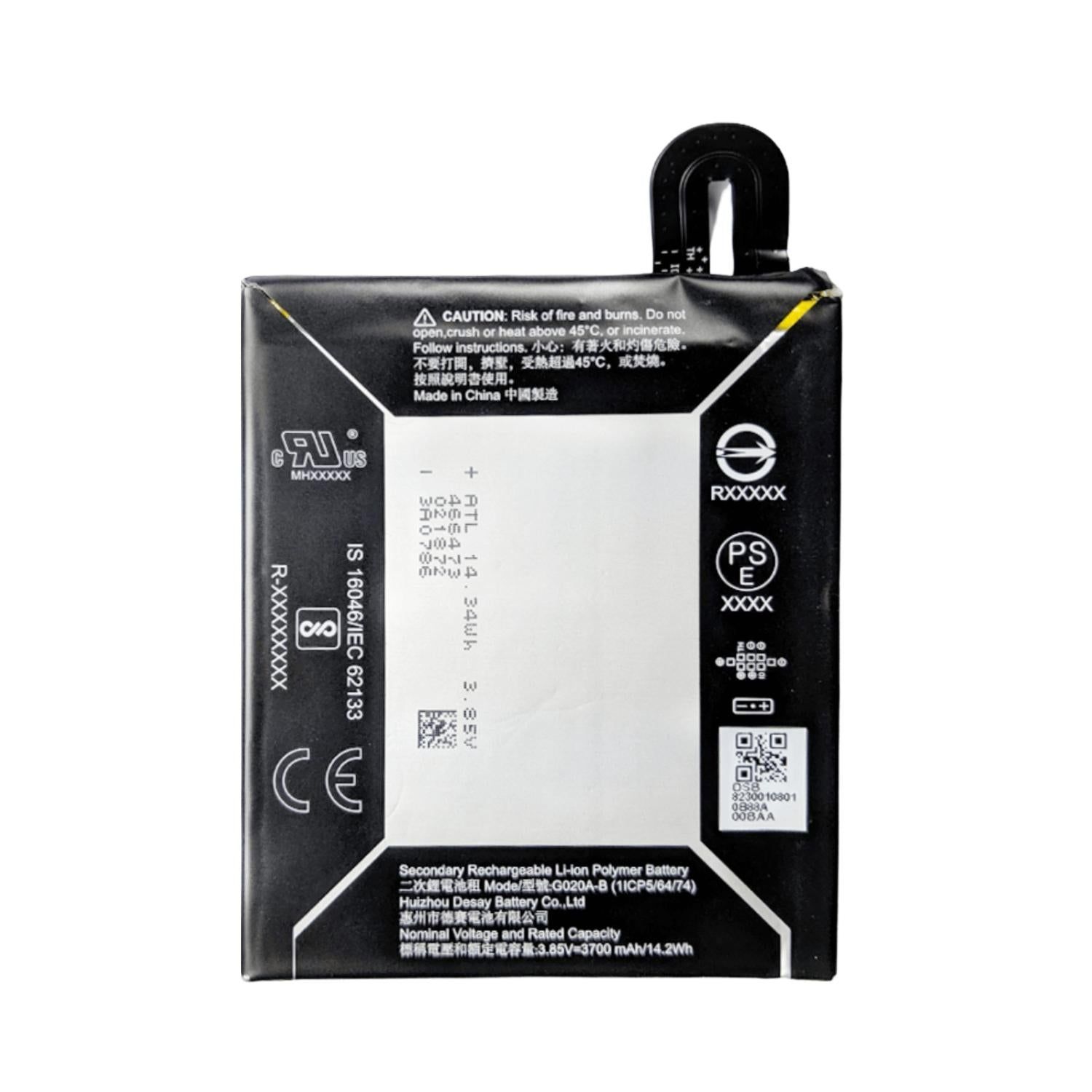 Replacement Battery For Google Pixel 3A XL (G020A-B)