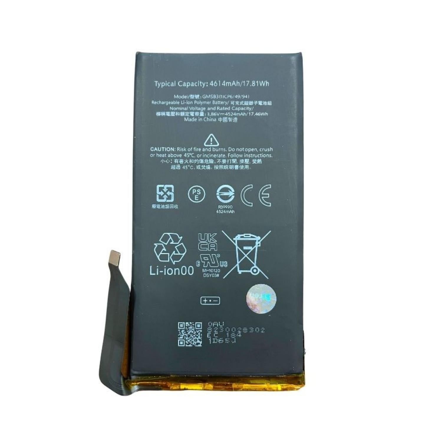Replacement Battery for Google Pixel 6 (GMSB3)