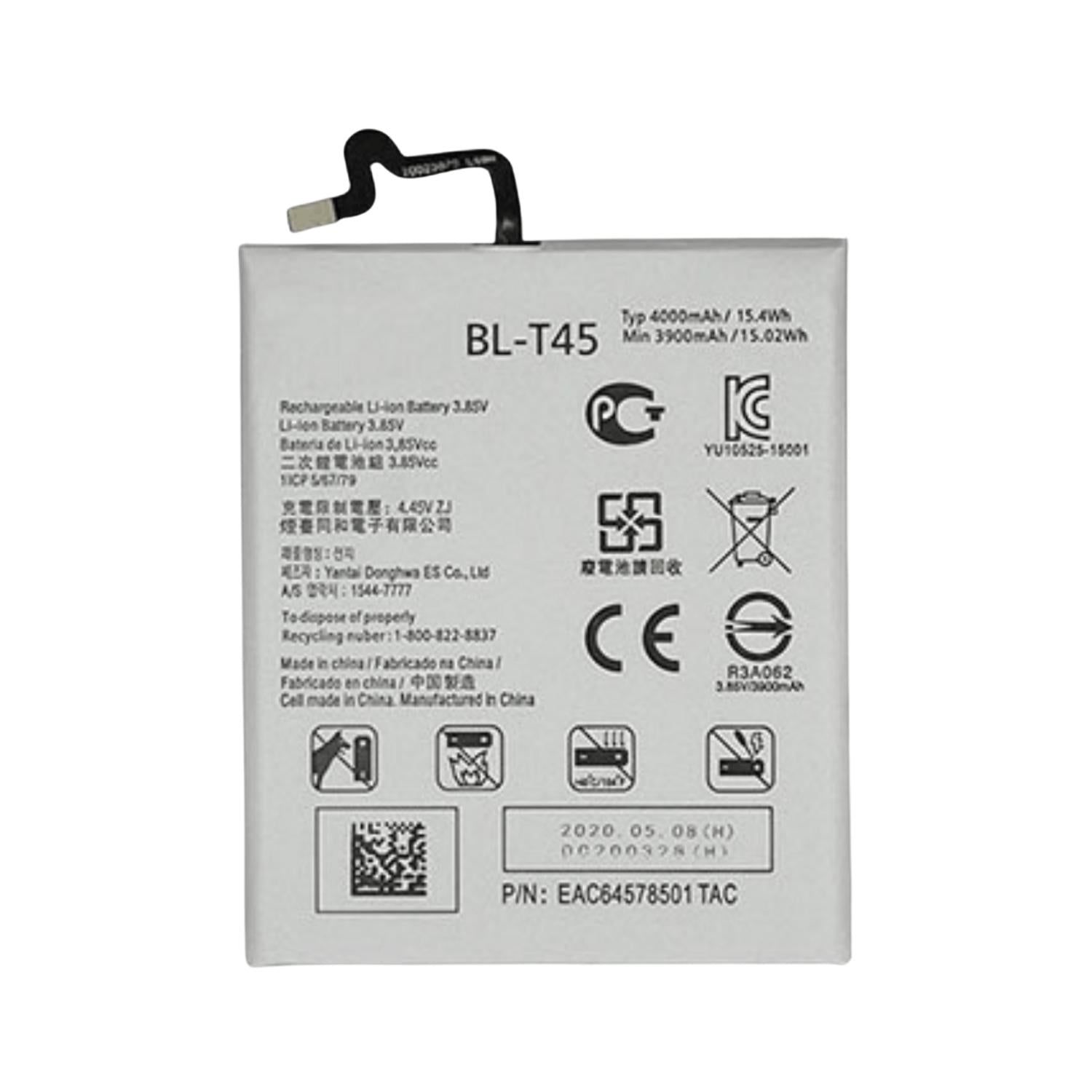 Replacement Battery for LG K51 / K50S / K51S / Q70 / K92 5G (BL-T45)