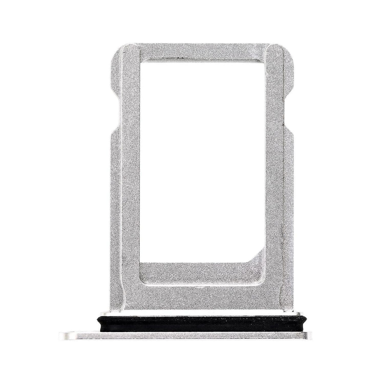 Sim Tray for iPhone XS (Single Slot) Silver