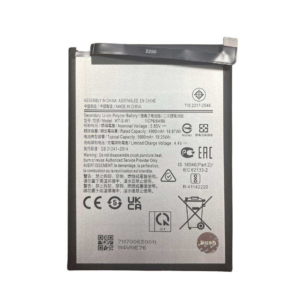 Replacement Battery for Samsung Galaxy A14 5G (A146) (WT-S-W1)
