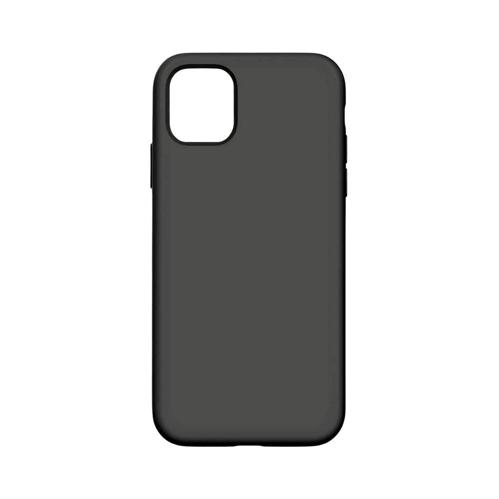 Silicone Phone Case for iPhone 14 Pro Black (No Logo)