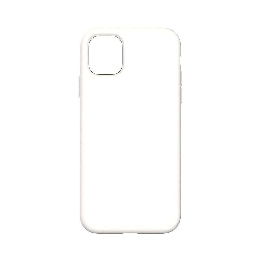 Silicone Phone Case for iPhone 12 / 12 Pro White (No Logo)