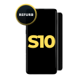 OLED and Digitizer Assembly for Samsung Galaxy S10 Prism Black (With Frame) (Refurbished)