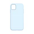Silicone Phone Case for iPhone 12 Pro Max Light Blue (No Logo)