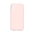Silicone Phone Case for iPhone XS Max Light Pink (No Logo)