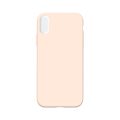 Silicone Phone Case for iPhone XR Nude Pink (No Logo)