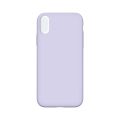 Silicone Phone Case for iPhone XR Orchid (No Logo)