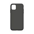 Silicone Phone Case for iPhone 14 Black (No Logo)