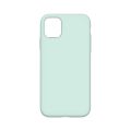 Silicone Phone Case for iPhone 14 Plus Light Green (No Logo)