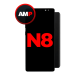 OLED and Digitizer Assembly for Samsung Galaxy Note 8 Midnight Black (With Frame) (Aftermarket)