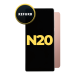 OLED and Digitizer Assembly for Samsung Galaxy Note 20 5G Mystic Bronze (With Frame) (Refurbished)