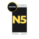 OLED and Digitizer Assembly for Samsung Galaxy Note 5 White Pearl (Without Frame) (Refurbished)