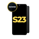Oled and Digitizer Assembly for Samsung Galaxy S23 Black (with Frame) (Refurbished)