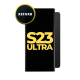 Oled and Digitizer Assembly for Samsung Galaxy S23 Ultra Black (with Frame) (Refurbished)