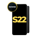 OLED and Digitizer Assembly for Samsung Galaxy S22 5G Phantom Black (With Frame) (Refurbished)