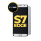 OLED and Digitizer Assembly for Samsung Galaxy S7 Edge Silver Titanium (With Frame) (Refurbished)