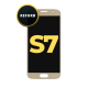 OLED and Digitizer Assembly for Samsung Galaxy S7 Gold Platinum (Without Frame) (Refurbished)