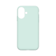 Silicone Phone Case for iPhone 16 Light Green (No Logo)