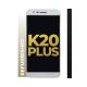 LCD and Digitizer Assembly for LG K20 Plus (TP260/MP260) / K10 (2017) White (with Frame)