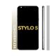 LCD and Digitizer Assembly for LG Stylo 5 Silvery White (With Frame)