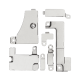 Bracket Sets (Internal Metal Shields) for iPhone 15