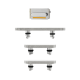 Button Set for iPhone 14 Pro / 14 Pro Max Silver