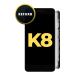 LCD and Digitizer Assembly for LG K8 (2017) / Aristo Black (with Frame) (Refurbished)