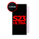 OLED and Digitizer Assembly for Samsung Galaxy S23 Ultra Lavender (with Frame) (Aftermarket Plus / 120hz)