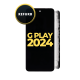 LCD and Digitizer Assembly for Motorola Moto G Play (2024) (XT2413) (with Frame) (Refurbished)
